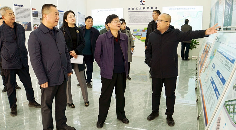 市人大财经委 常委会预算工委一行到安博电竞集团泾河工业园调研座谈